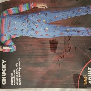 Chucky Halloween Costume with Wig